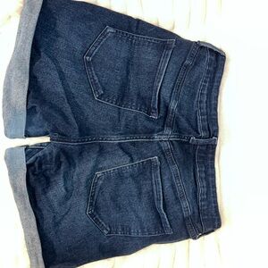 Dark Blue Denim Shorts Old Navy